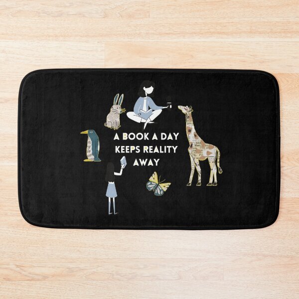 Item preview, A Book a Day Keeps Reality Away designed and sold by Mirmura.