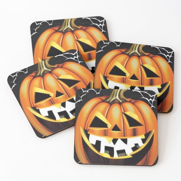 Item preview, Halloween evil pumpkin with bats designed and sold by JackFreestone.