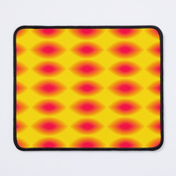 Item preview, Psychedelic geometric bright yellow and pink pattern. designed and sold by VaskanianArt.