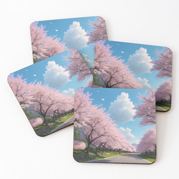 Item preview, Enchanting Charm of Cherry Blossom Hill designed and sold by D3monic.