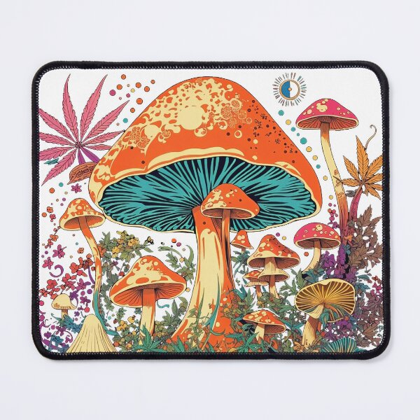 Item preview, Cannabis & Mushrooms No.1 designed and sold by Glenburn Graphics.
