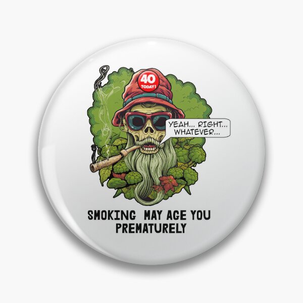 Item preview, Marijuana - Smoking may age you prematurely designed and sold by Totalthrive.