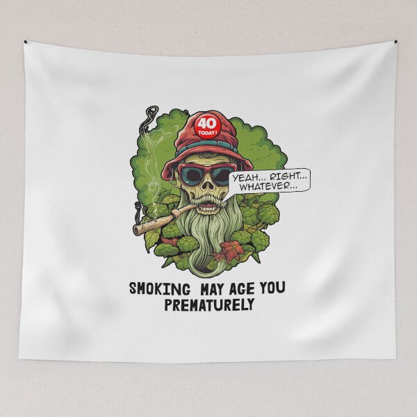 Item preview, Marijuana - Smoking may age you prematurely designed and sold by Totalthrive.
