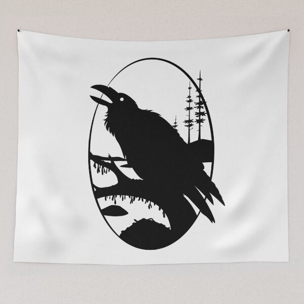 Item preview, Raven Silhouette IV  designed and sold by JadaFitch.