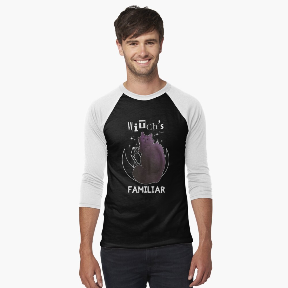 Item preview, Baseball ¾ Sleeve T-Shirt designed and sold by FelineEmporium.
