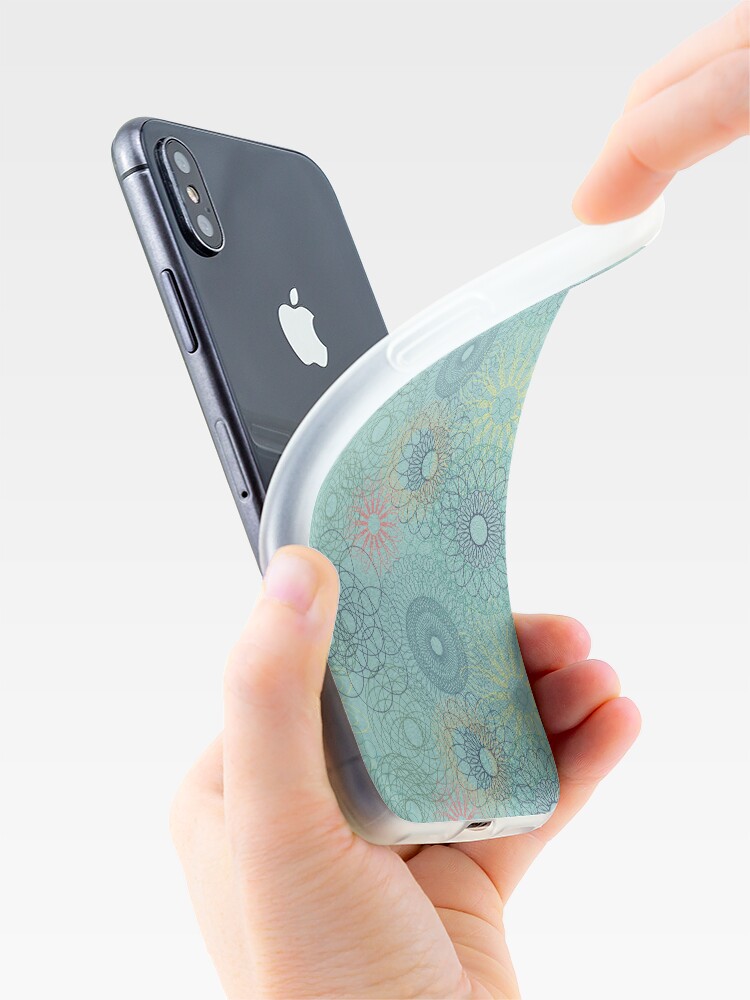Imagen 4 de 5, Funda de iPhone con la obra Efecto mandala, diseñada y vendida por AnaidZahori.