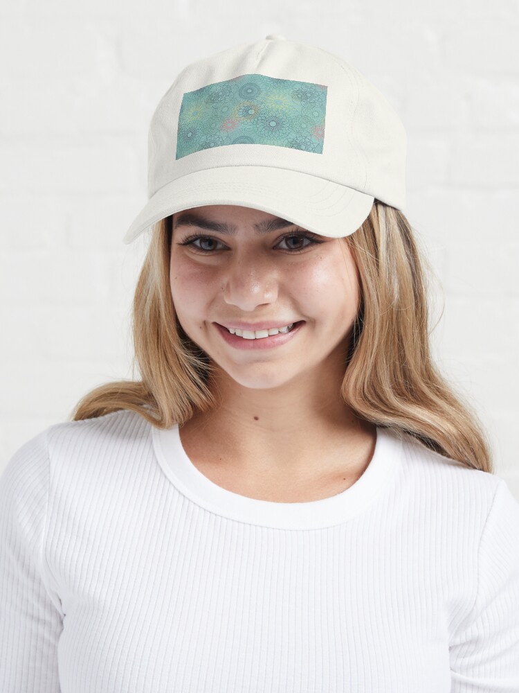Imagen 6 de 7, Gorra con la obra Efecto mandala, diseñada y vendida por AnaidZahori.