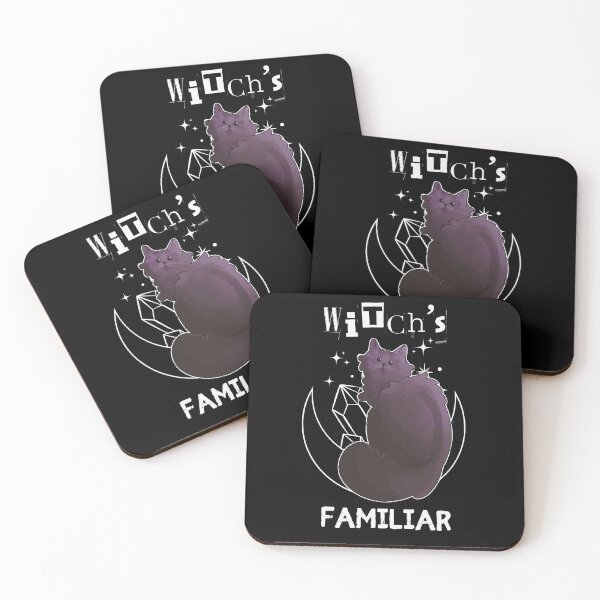 Item preview, Witch's Familiar - Black Cat - Halloween design designed and sold by FelineEmporium.