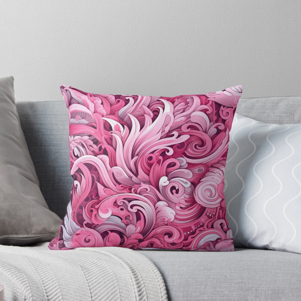 Item preview, Throw Pillow designed and sold by SmileshareShop.