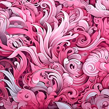 Artwork thumbnail, Pink beauty wings pattern by SmileshareShop