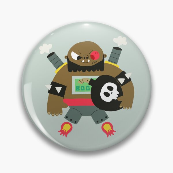 Item preview, Bad metal monster designed and sold by Monsieur-Dupont.