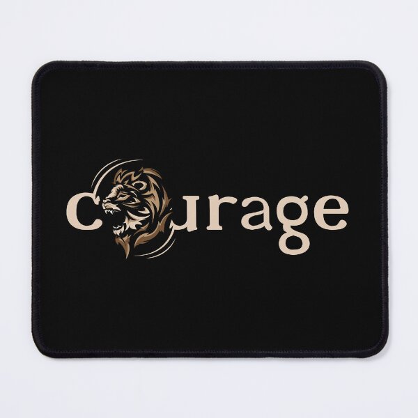 Item preview, Courage confidence lion strength trust symbol logo courage designed and sold by AndreMi.