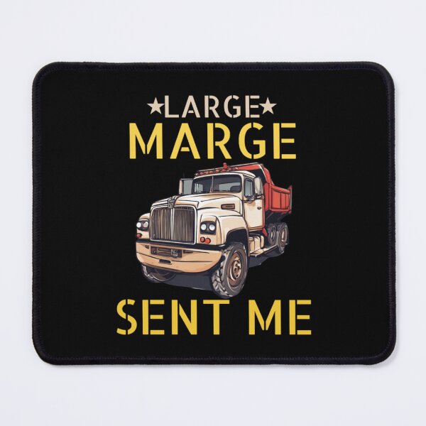 Item preview, Large Marge Sent Me Funny Trucker   designed and sold by SelmerZulauf2.