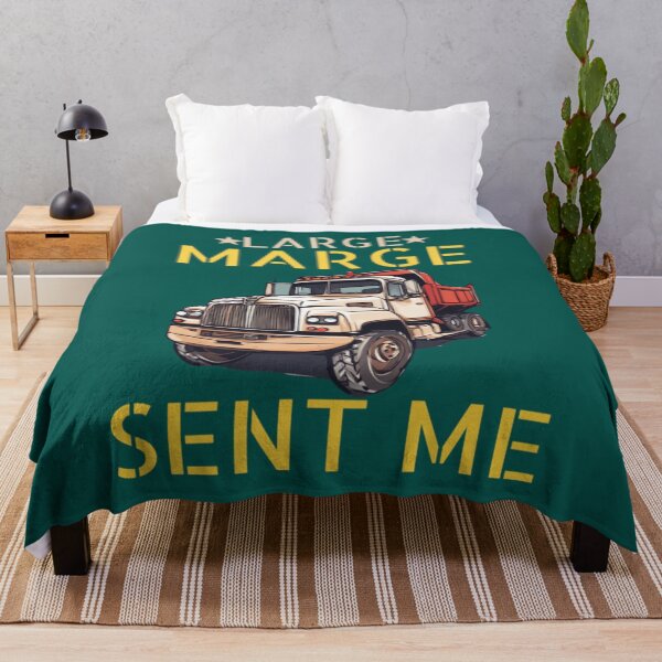 Item preview, Large Marge Sent Me Funny Trucker designed and sold by SelmerZulauf2.