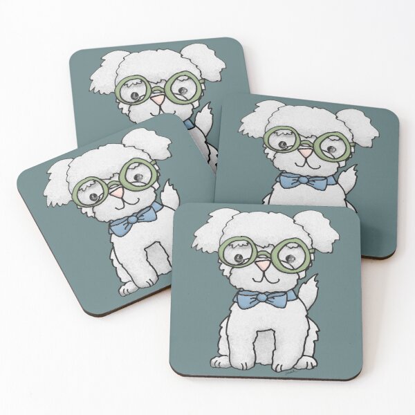 Item preview, Fancy Glasses Dog  designed and sold by Joyful by Sarah.