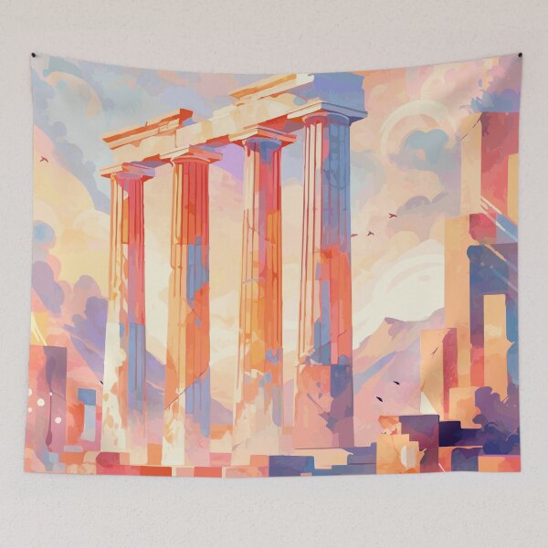 Item preview, Pompei Roman Ruins Abstract Art - Italy designed and sold by ArsUrbis.