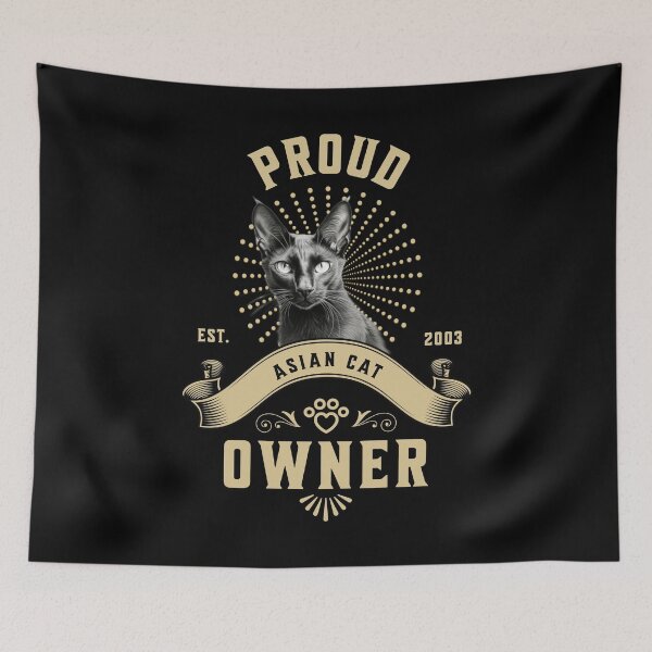 Item preview, Proud Asian Cat Owner designed and sold by ZenEverAI.