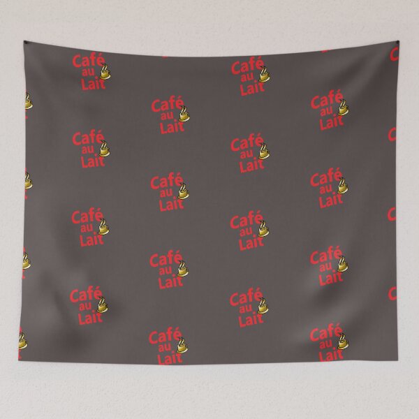 Item preview, Café au Lait (French for coffee with milk) designed and sold by lobodelnoir.
