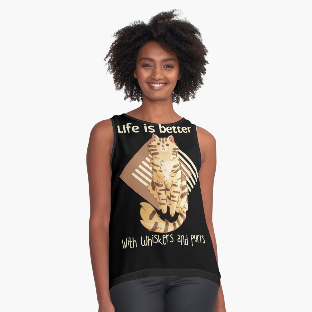 Item preview, Sleeveless Top designed and sold by FelineEmporium.