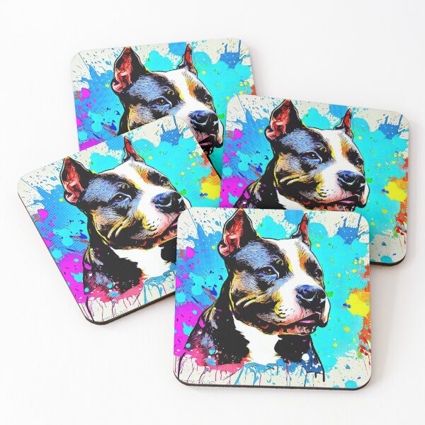 Item preview, Pitbull Pop Art designed and sold by FunnehGacha.