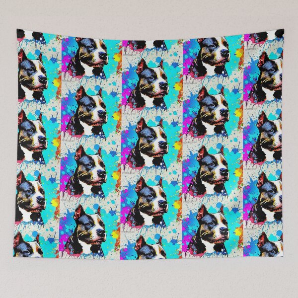 Item preview, Pitbull Pop Art designed and sold by FunnehGacha.