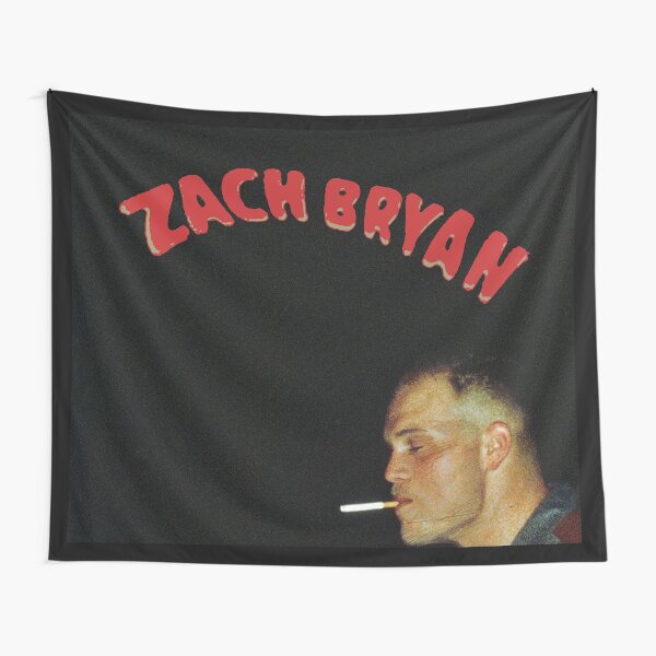 Zach Bryan Fear und Fridays Music Desert Cowboy Country Western Heißes neues Album Full Poem 2 Wandbehang