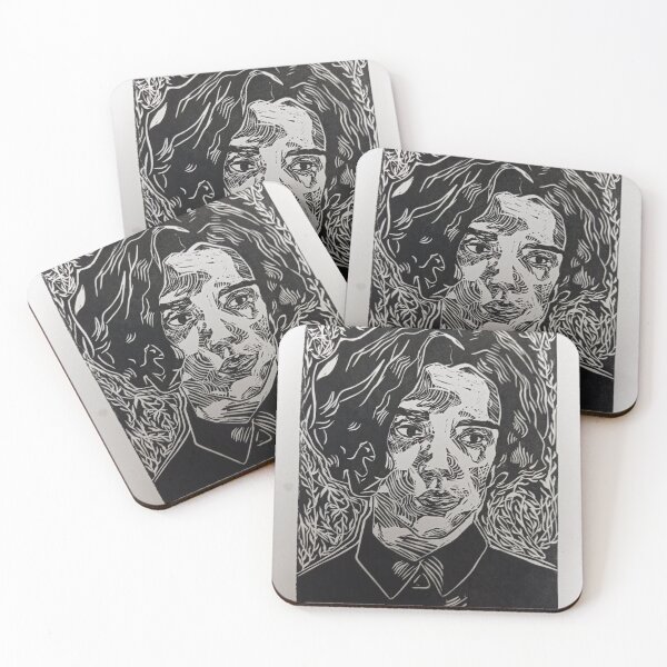 Item preview, Linocut with a man designed and sold by Ituria.