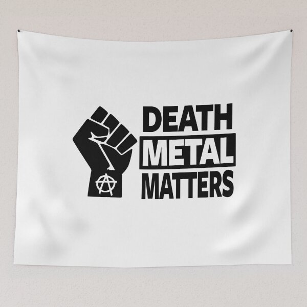Item preview, DEATH METAL - DEATH METAL MATTERS designed and sold by ShirtWreck.