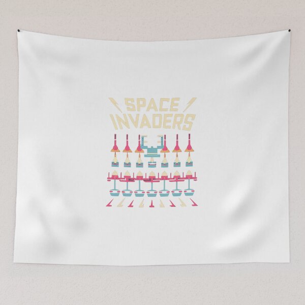 Item preview, Space invaders t-shirt designed and sold by RemyTub.