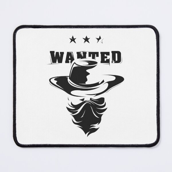 Item preview, Cowboy Robber Bandit Wanted Star Icon Illustration Graphic designed and sold by AndreMi.