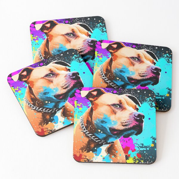 Item preview, Pitbull Pop Art designed and sold by FunnehGacha.