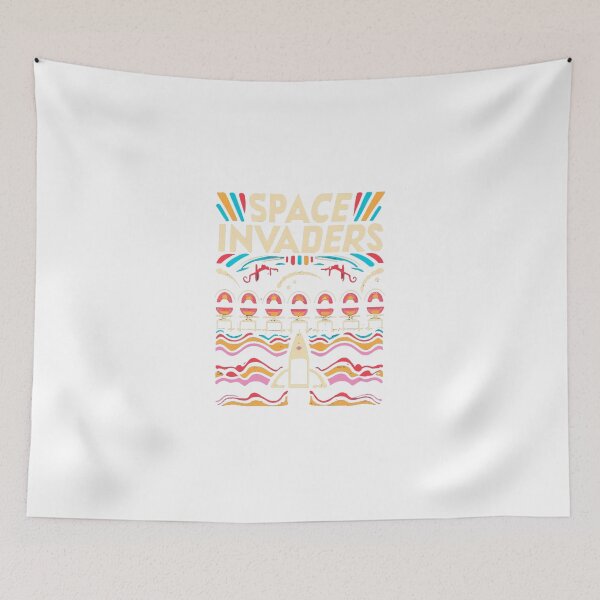 Item preview, Space invaders t-shirt designed and sold by RemyTub.
