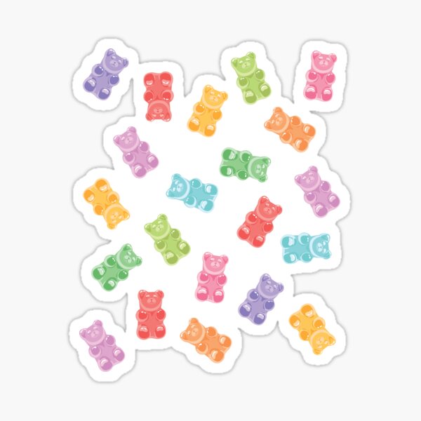 Item preview, Gummy Bears Fruit Gum Candy Candy designed and sold by MooonTees.