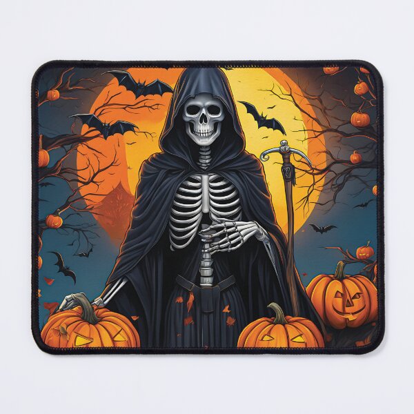 Item preview, Autumn Whispers: Halloween Grim Reaper Sticker designed and sold by Noorkin.