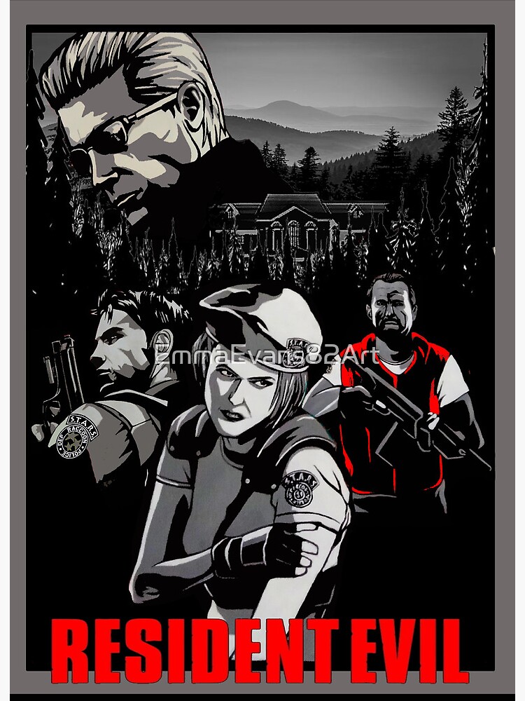 Resident Evil: CODE: Veronica X Art Board Print for Sale by MammothTank