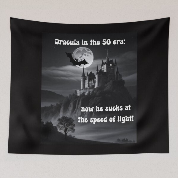 Item preview, Dracula in 5G era designed and sold by PiotrRoguski.