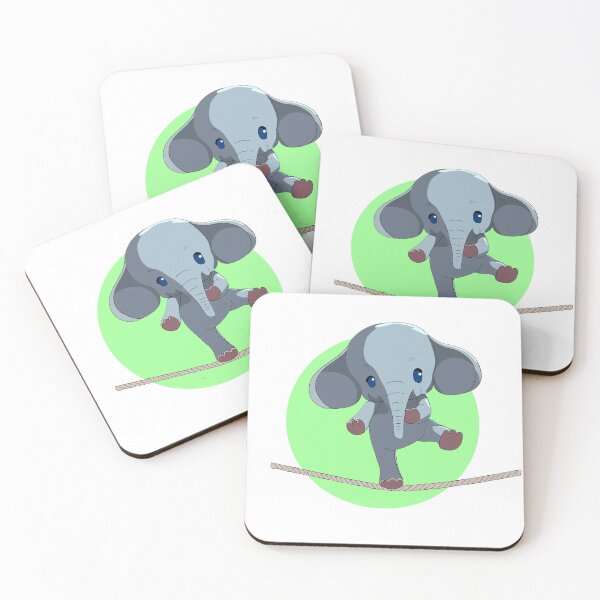 Item preview, Elephant Tightrope Walking - Loco Animal Squad designed and sold by LocoAnimalSquad.