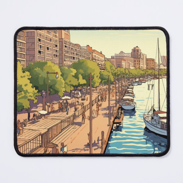 Item preview, A Vintage Travel Illustration of Buenos Aires - Argentina designed and sold by GoodOldVintage.