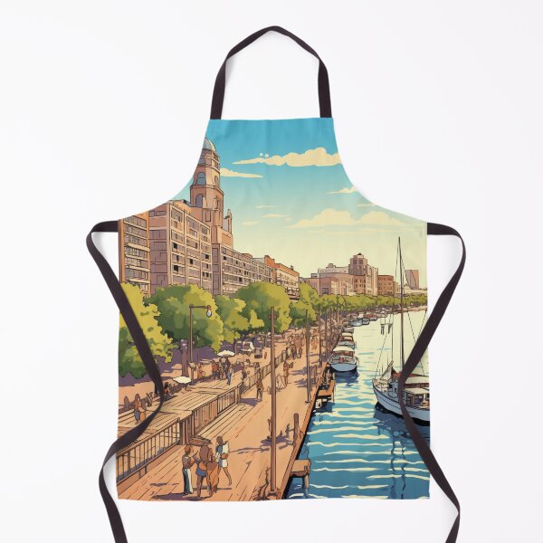Item preview, A Vintage Travel Illustration of Buenos Aires - Argentina  designed and sold by GoodOldVintage.