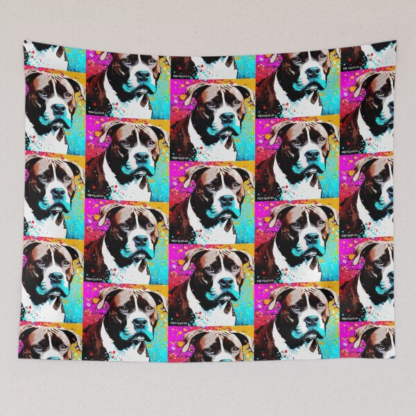 Item preview, Pitbull Pop Art designed and sold by FunnehGacha.