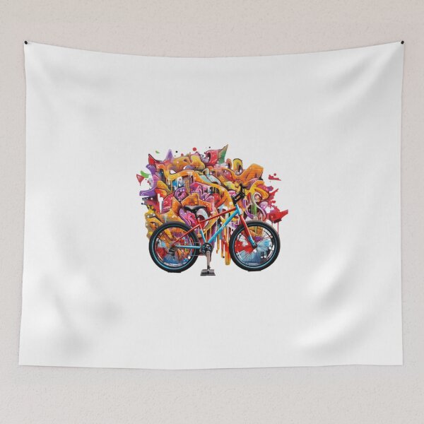 Item preview, Colorful bicycle Journey designed and sold by Dreamtodream.