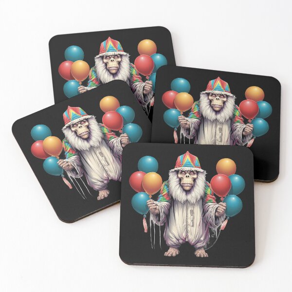 Item preview, Scary Mandrill in horror outfit - Halloween Special designed and sold by Sidewayanimals.