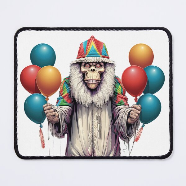 Item preview, Scary Mandrill in horror outfit - Halloween Special designed and sold by Sidewayanimals.