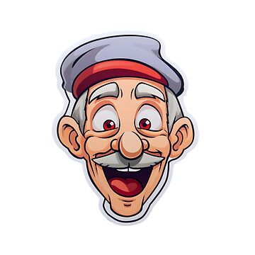 man wearing hat clipart