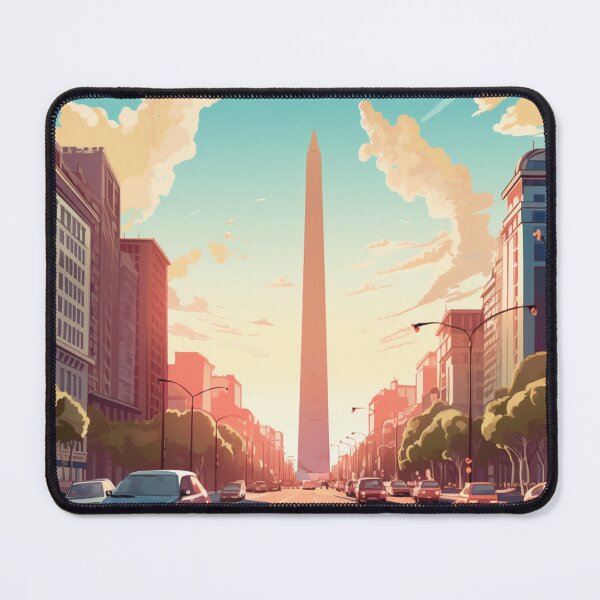 Item preview, A Vintage Travel Illustration of Buenos Aires - Argentina  designed and sold by GoodOldVintage.