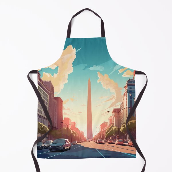 Item preview, A Vintage Travel Illustration of Buenos Aires - Argentina  designed and sold by GoodOldVintage.