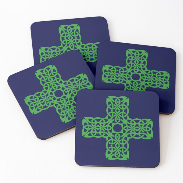 Item preview, Green Celtic Cross designed and sold by Jeallan Designs.