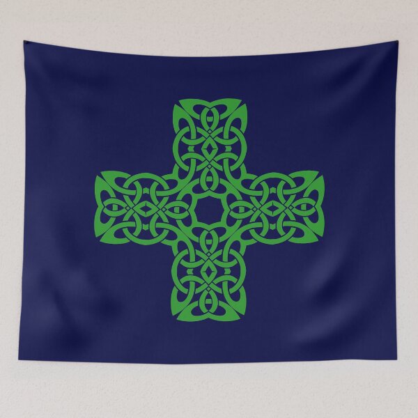 Item preview, Green Celtic Cross designed and sold by Jeallan Designs.