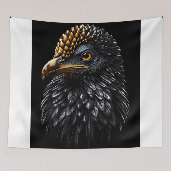 Item preview, Black and Yellow Eagle designed and sold by artify-visions.