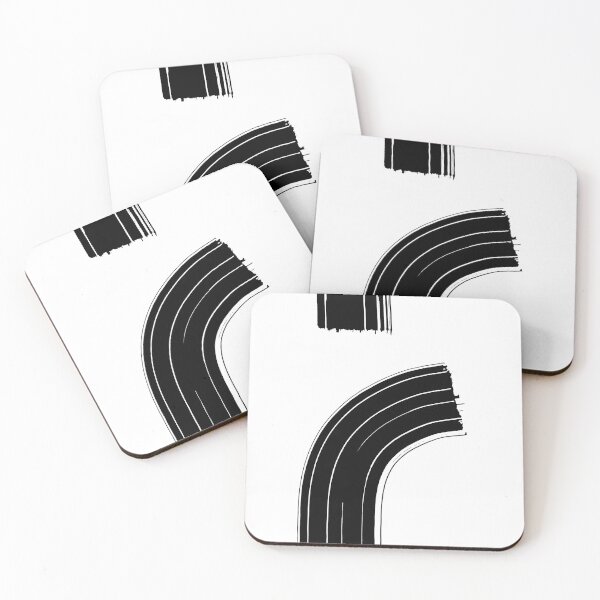 Item preview, Ink black white abstract designed and sold by ElaSzczepaniak.
